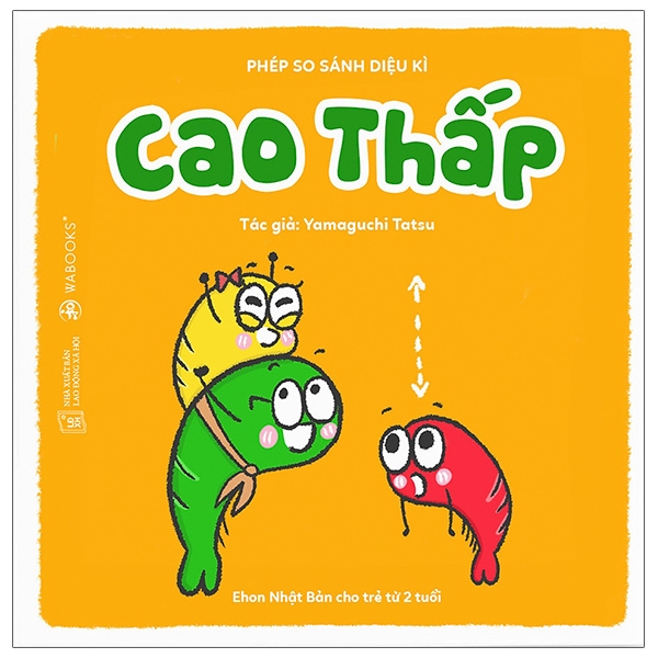 bộ ehon phép so sánh diệu kỳ - cao thấp (từ 2 tuổi)