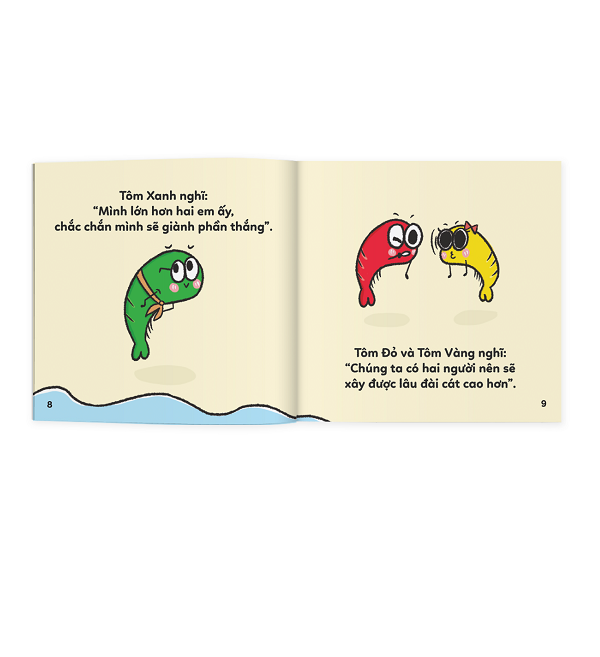 bộ ehon phép so sánh diệu kỳ - cao thấp (từ 2 tuổi) - Ảnh 4