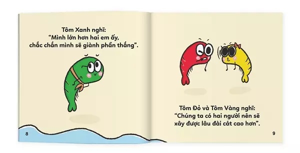 bộ ehon phép so sánh diệu kỳ - to nhỏ (từ 2 tuổi) - Ảnh 4