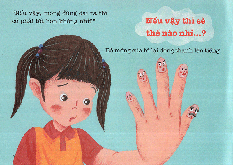 bộ ehon sự kỳ diệu của cơ thể - bí mật của móng tay (tái bản 2020) - Ảnh 9