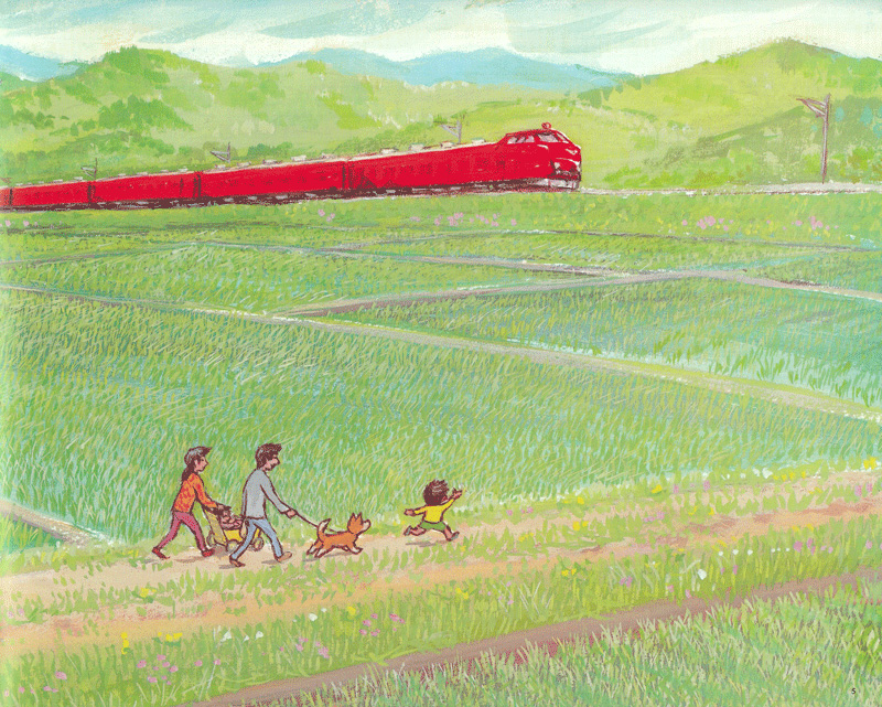 bộ ehon - thực phẩm tâm hồn cho bé - tàu điệntới rồi (tái bản 2021) - Ảnh 4