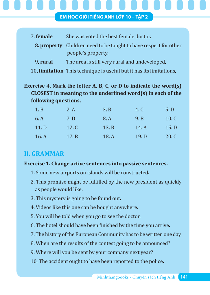 bộ em học giỏi tiếng anh 10 - tập 2 - Ảnh 10