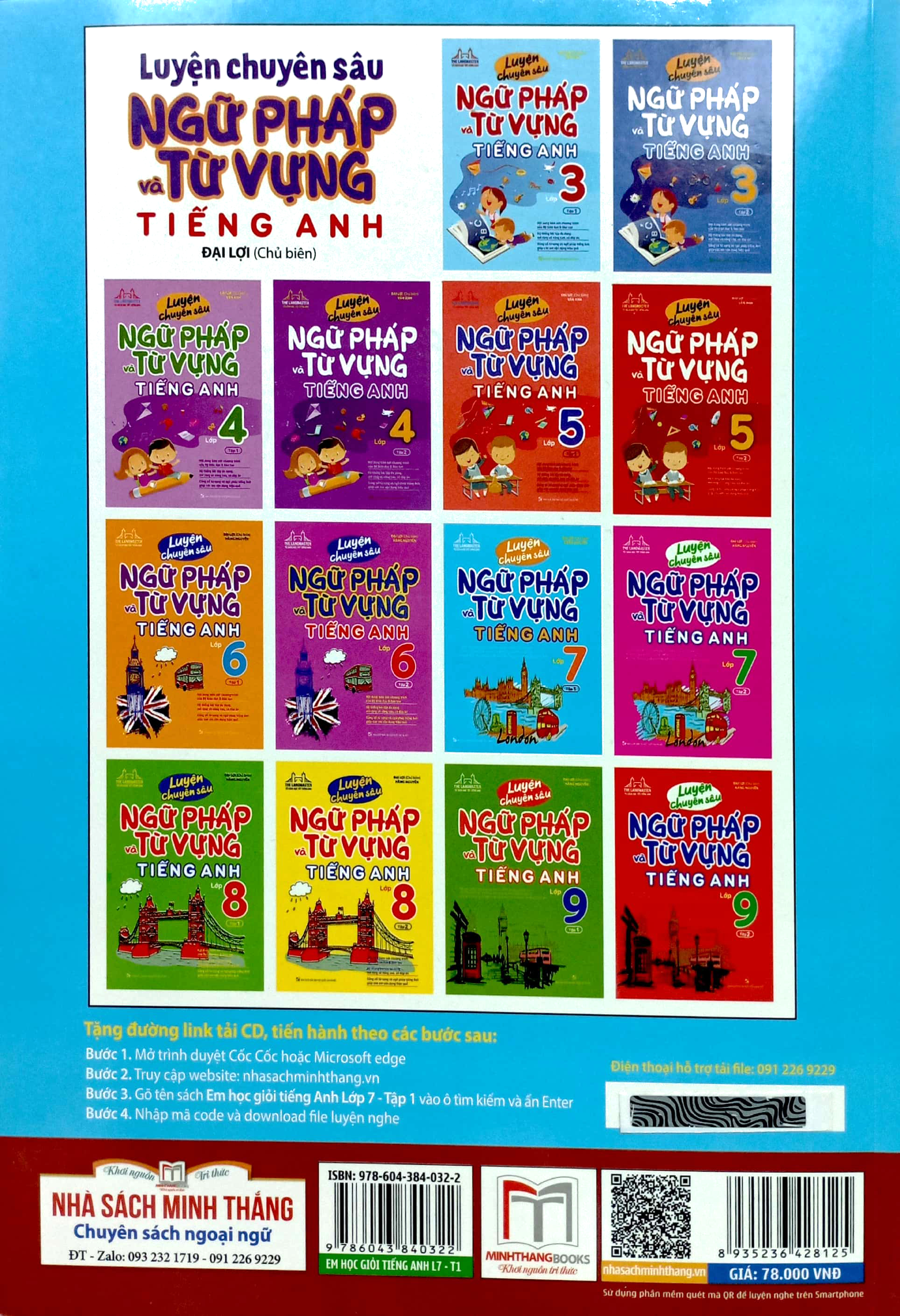 bộ em học giỏi tiếng anh lớp 7 - tập 1 (có đáp án - global success) - Ảnh 6