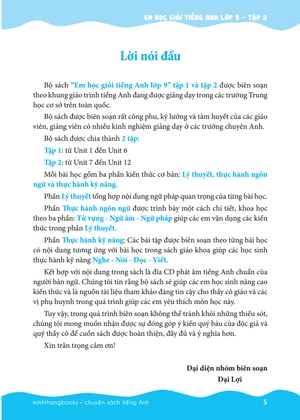 bộ em học giỏi tiếng anh lớp 9 tập 2 (tái bản 2019) - Ảnh 3