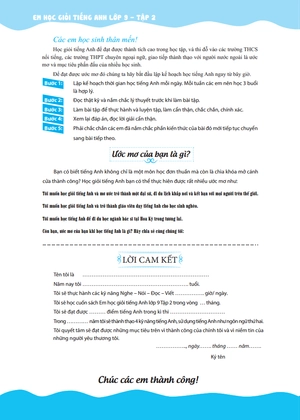 bộ em học giỏi tiếng anh lớp 9 tập 2 (tái bản 2019) - Ảnh 5