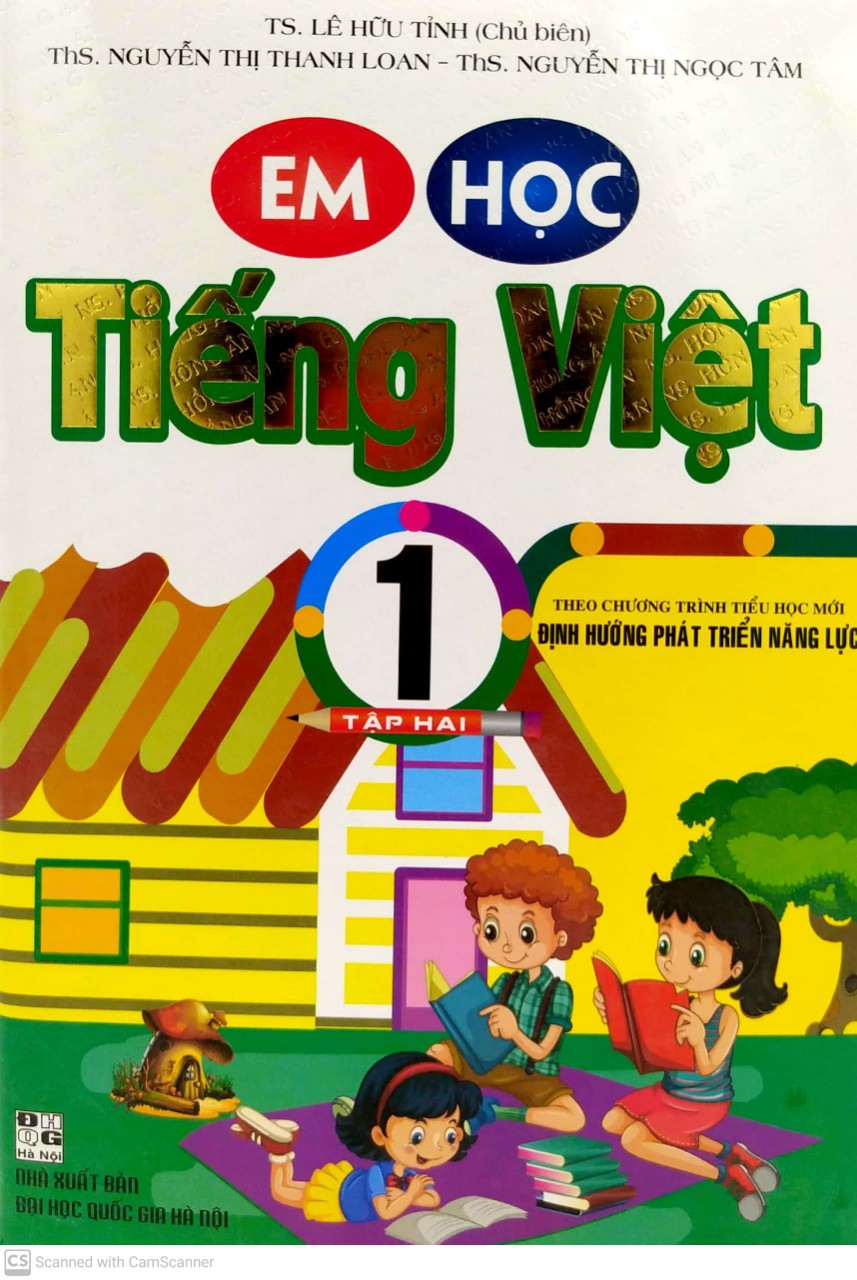 bộ em học tiếng việt 1 - tập 2 - Ảnh 2