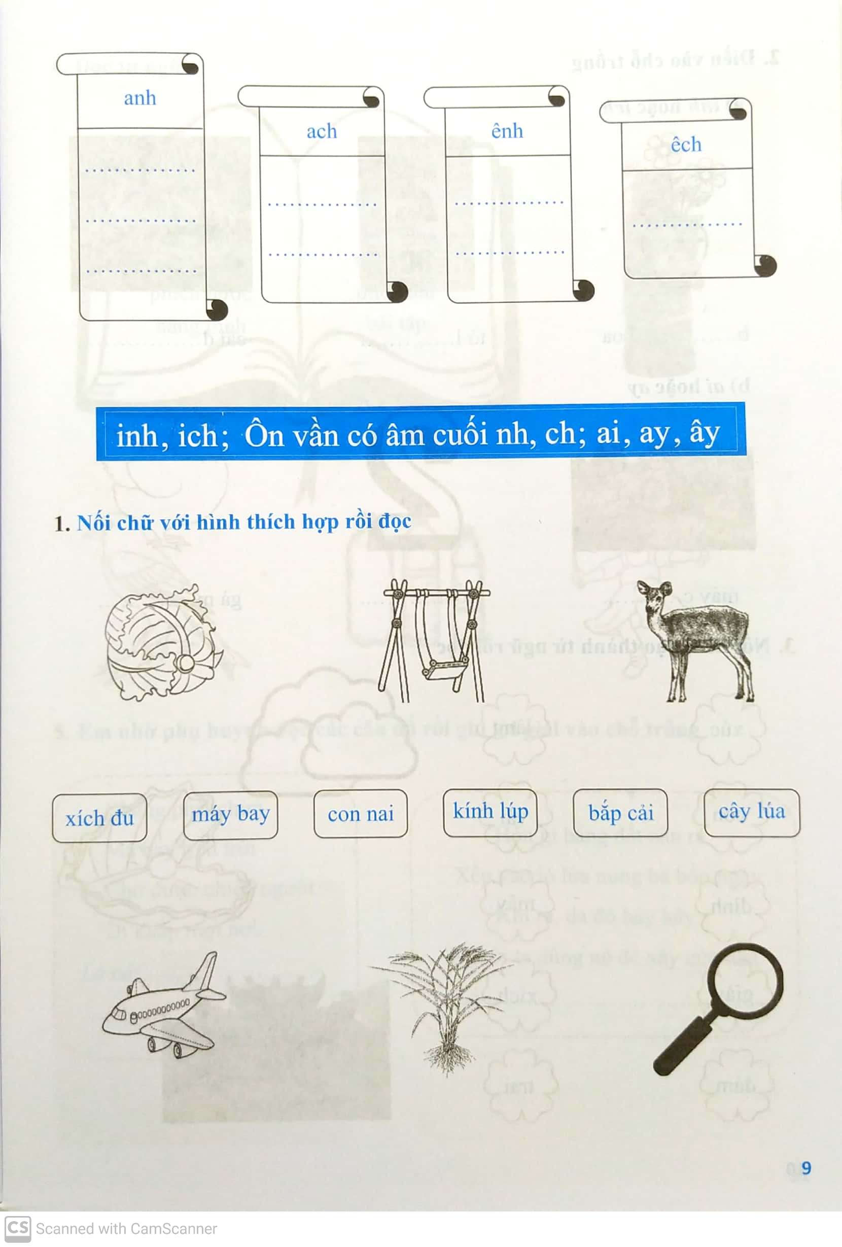 bộ em học tiếng việt 1 - tập 2 - Ảnh 8