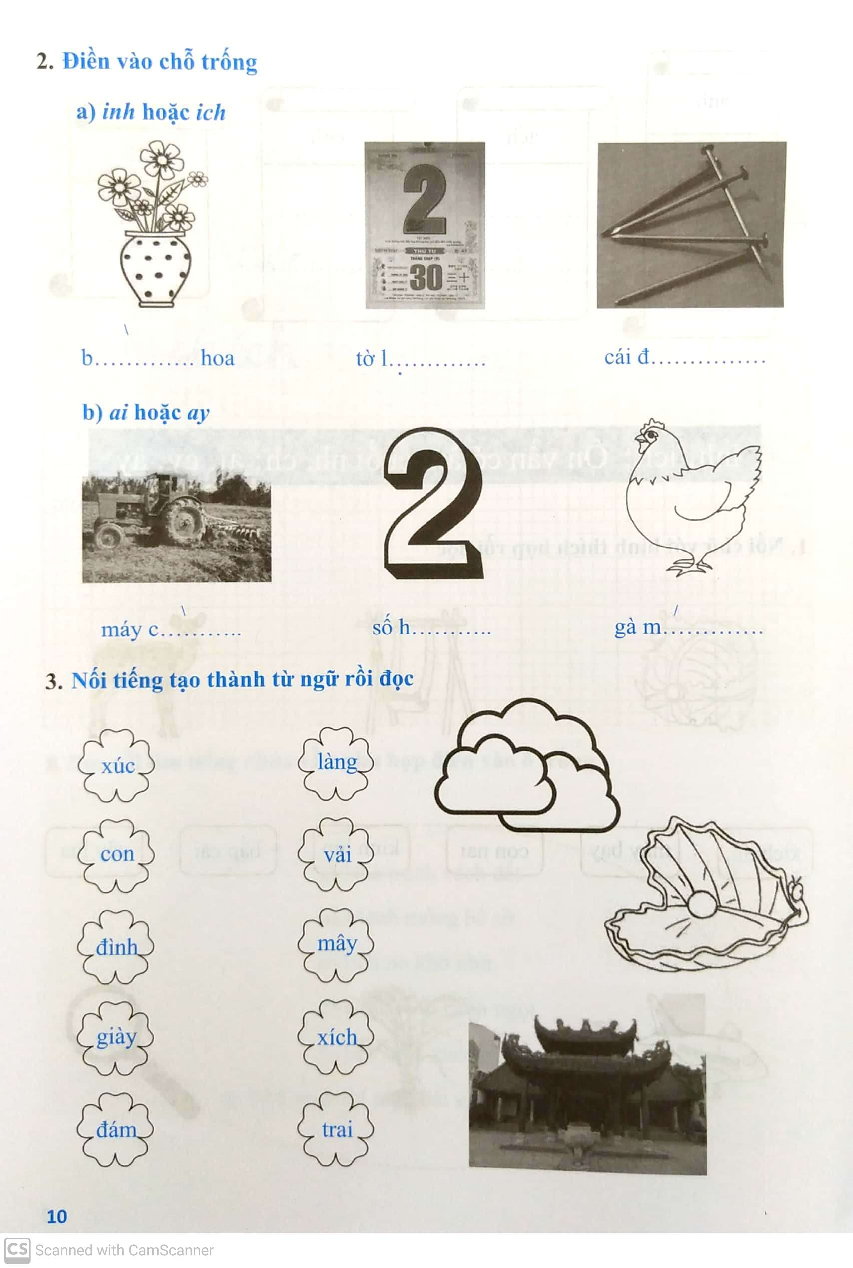 bộ em học tiếng việt 1 - tập 2 - Ảnh 9