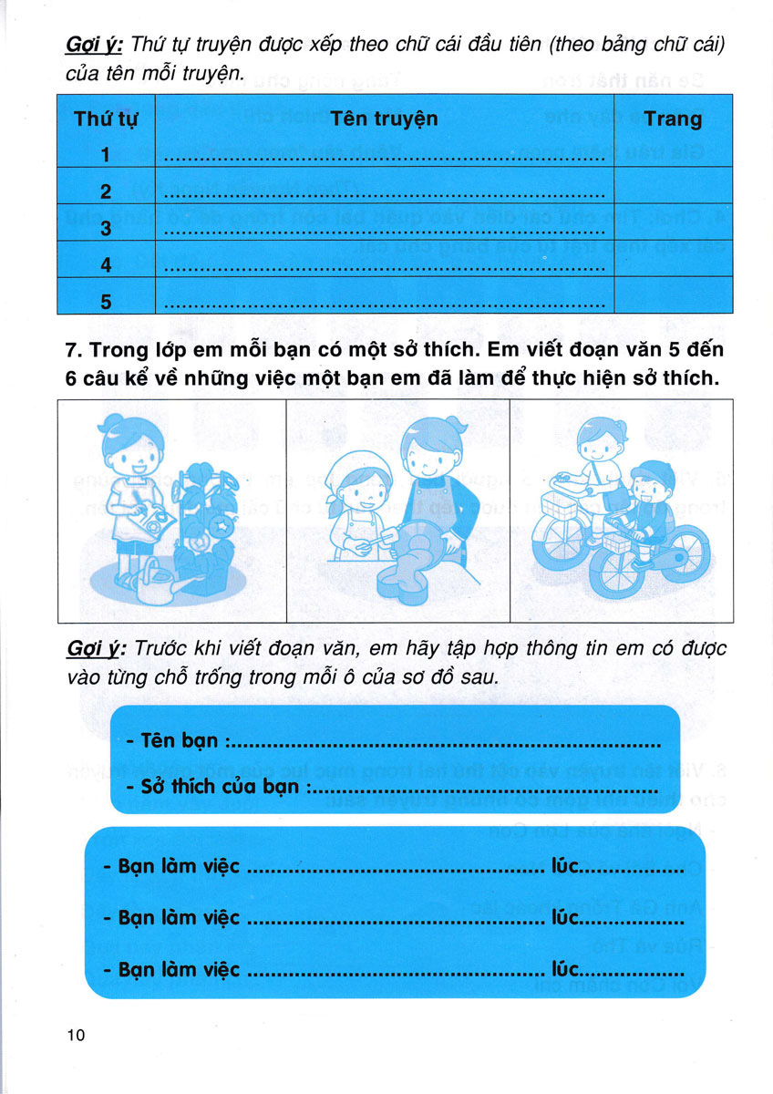 bộ em học tiếng việt 2 - tập 1 - Ảnh 10