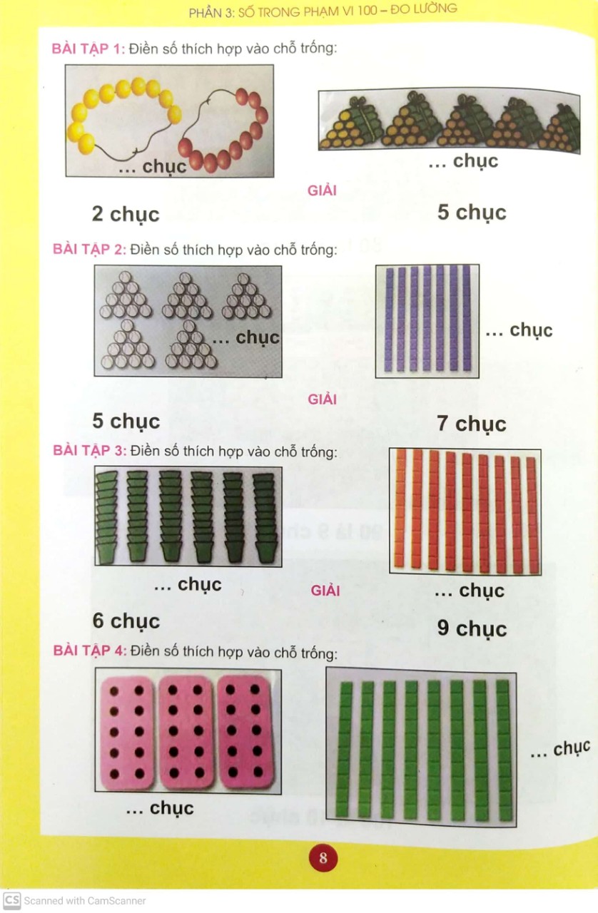 bộ em học toán 1 - tập 2 - Ảnh 8