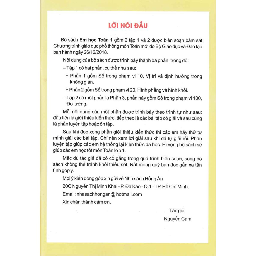 bộ em học toán lớp 1 - tập 1 (theo chương trình tiểu học mới định hướng phát triển năng lực) - Ảnh 3