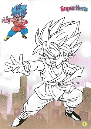 bộ em tập tô màu - super hero siêu nhân 4 - Ảnh 5