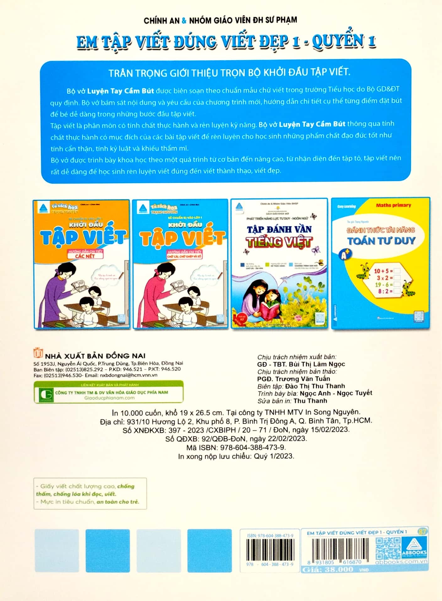 bộ em tập viết đúng viết đẹp 1 - quyển 1 (theo chương trình sách giáo khoa mới) - Ảnh 6