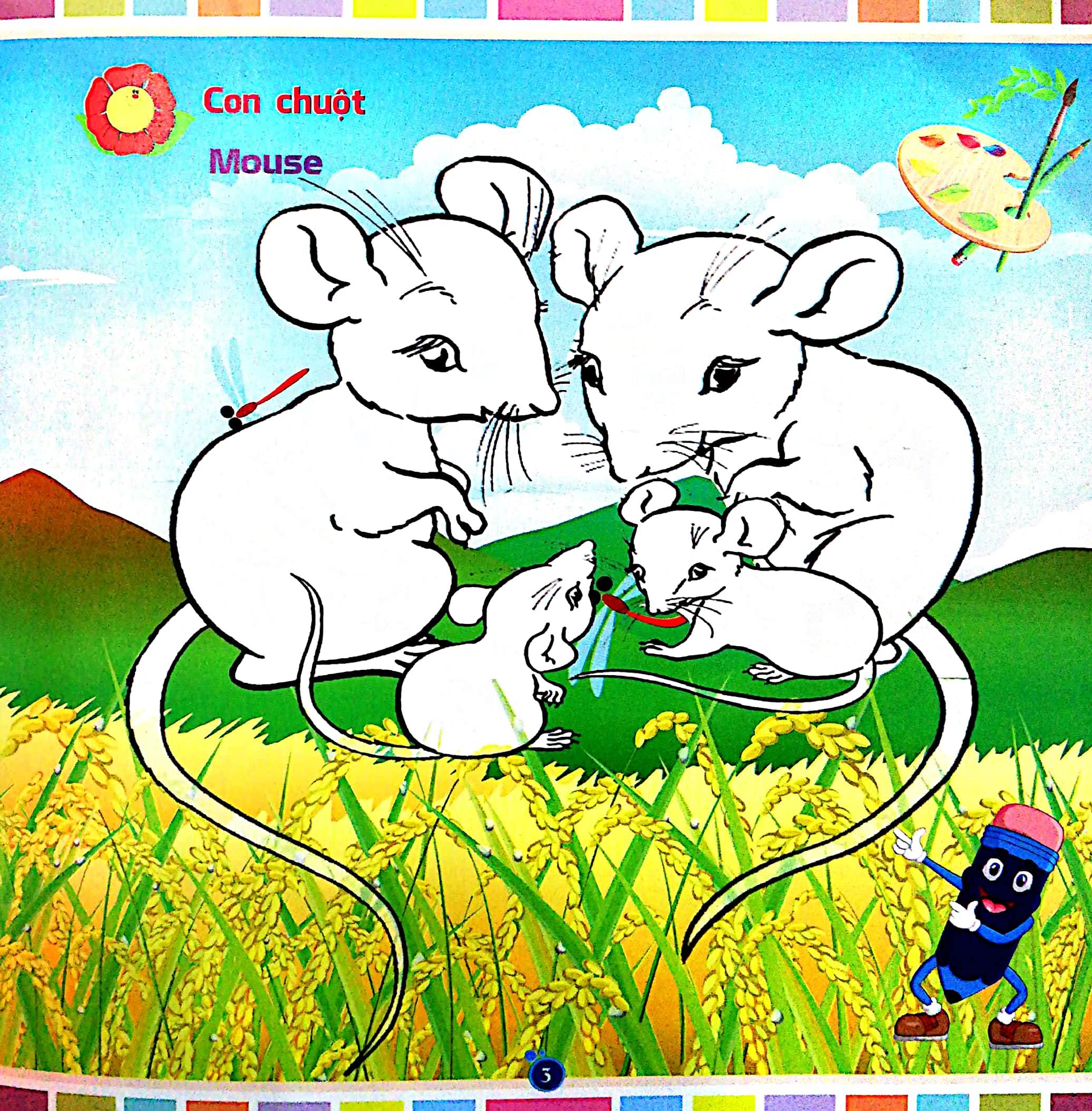 bộ em tìm hiểu môi trường - mẹ và con một số loài vật (tập 1) - Ảnh 4