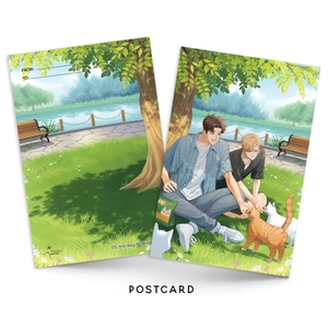 bộ em trai hàng xóm bướng bỉnh quá - tập 3 - bản đặc biệt - tặng kèm bookmark bế + postcard hai mặt bồi cứng + pvc photostrip + washi tape - Ảnh 5