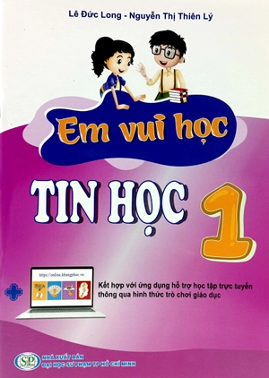 bộ em vui học tin học 1 (tái bản 2023) - Ảnh 2