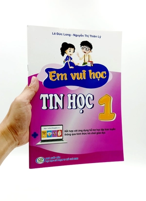 bộ em vui học tin học 1 (tái bản 2023) - Ảnh 7