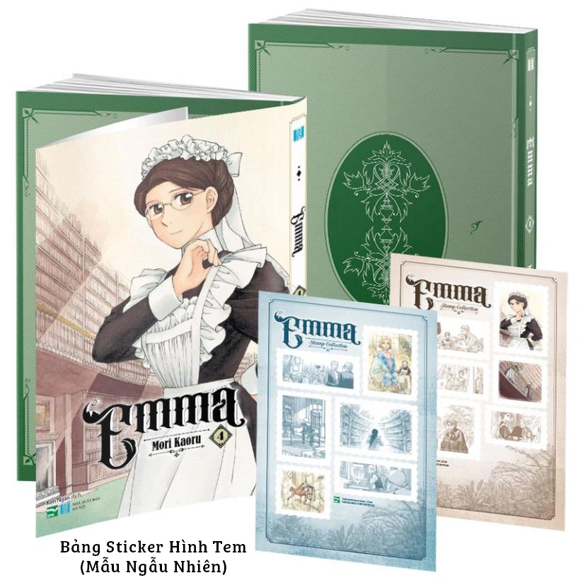 bộ emma - tập 4 - tặng kèm 1 bảng sticker hình tem (mẫu ngẫu nhiên) - Ảnh 3