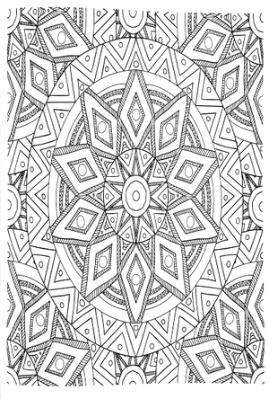 bộ enchanting adult colouring series: book 1 - Ảnh 5