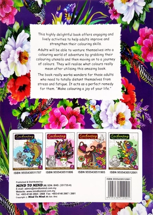 bộ enchanting adult colouring series - book 4 - Ảnh 6