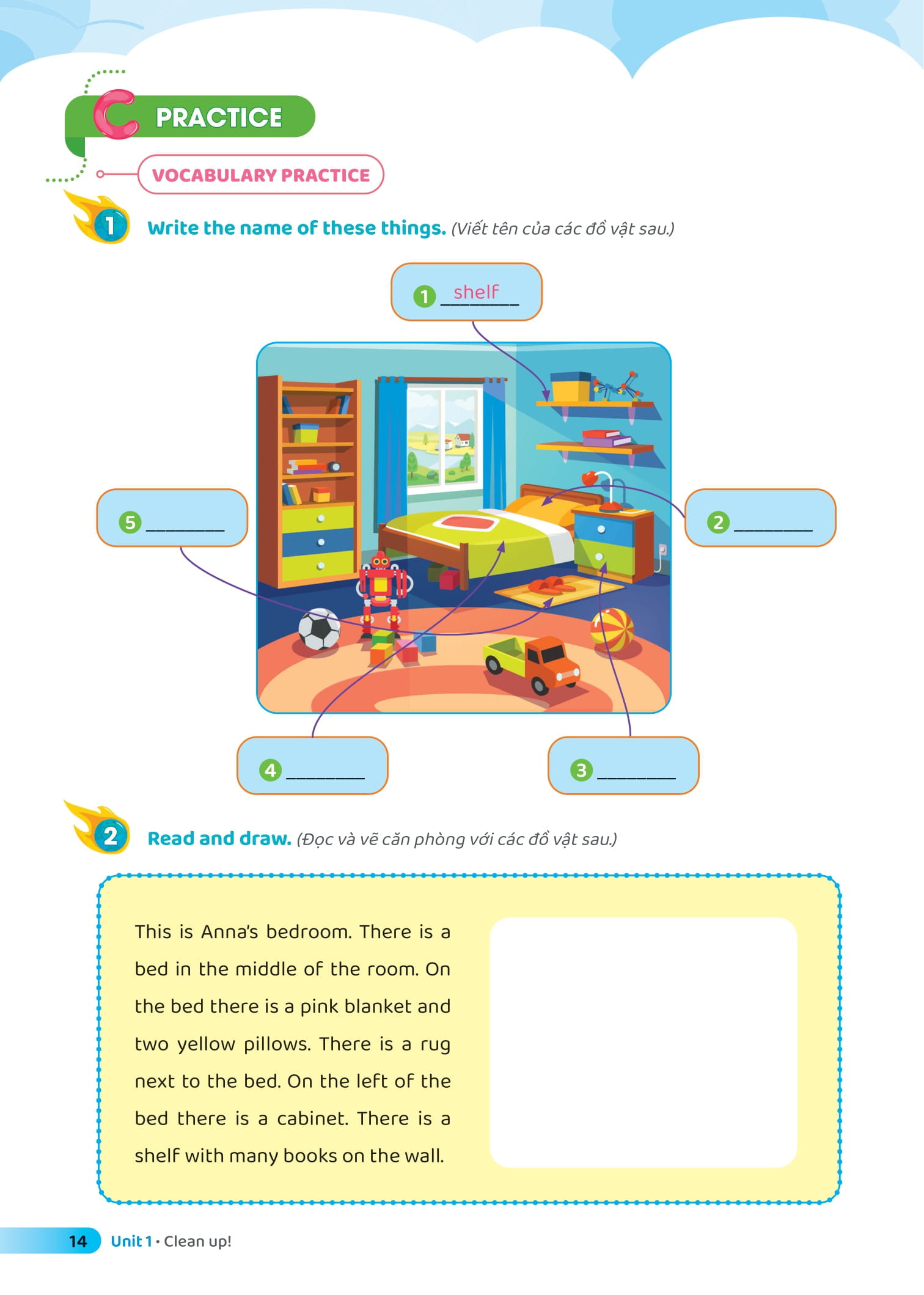 bộ english fighting good and great - em học tốt tiếng anh theo chủ đề 1 - Ảnh 12