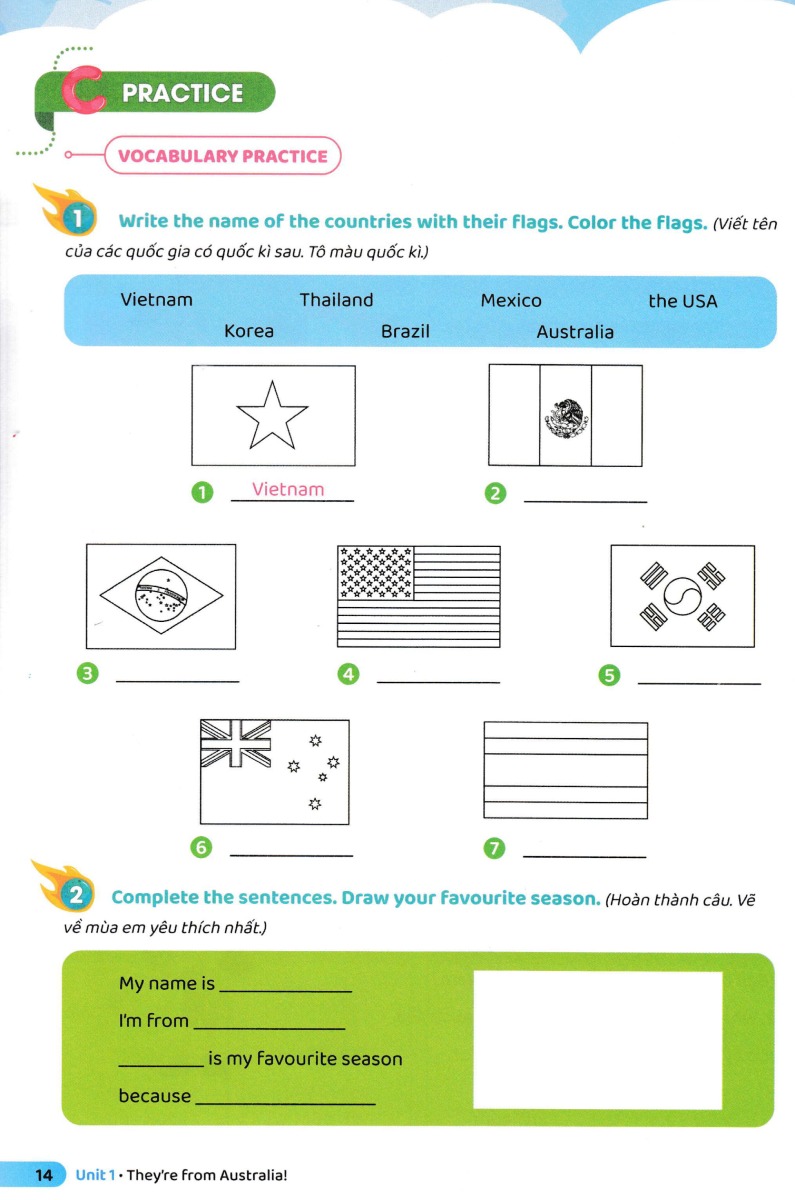 bộ english fighting good and great - em học tốt tiếng anh theo chủ đề 4 - Ảnh 13