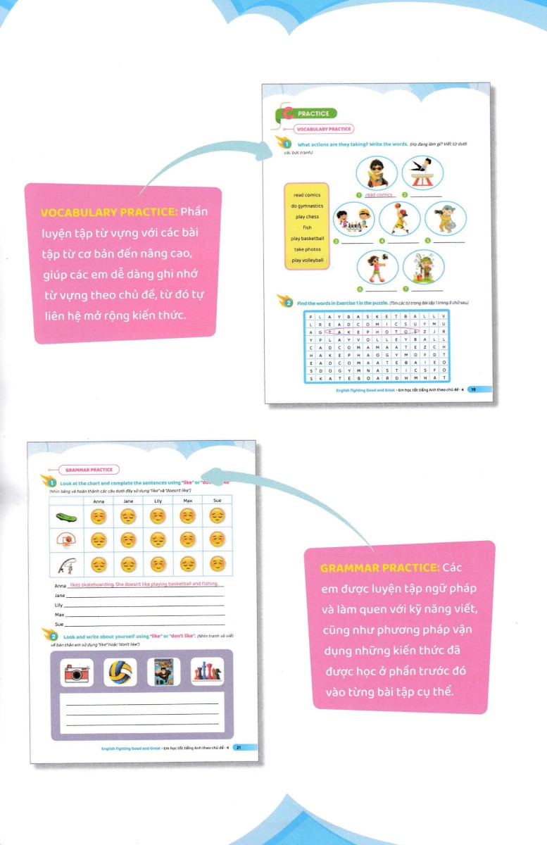 bộ english fighting good and great - em học tốt tiếng anh theo chủ đề 4 - Ảnh 6