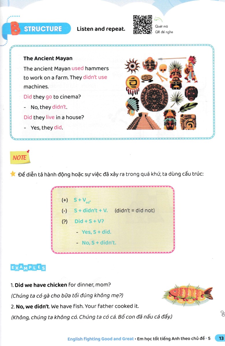 bộ english fighting good and great - em học tốt tiếng anh theo chủ đề 5 - Ảnh 11