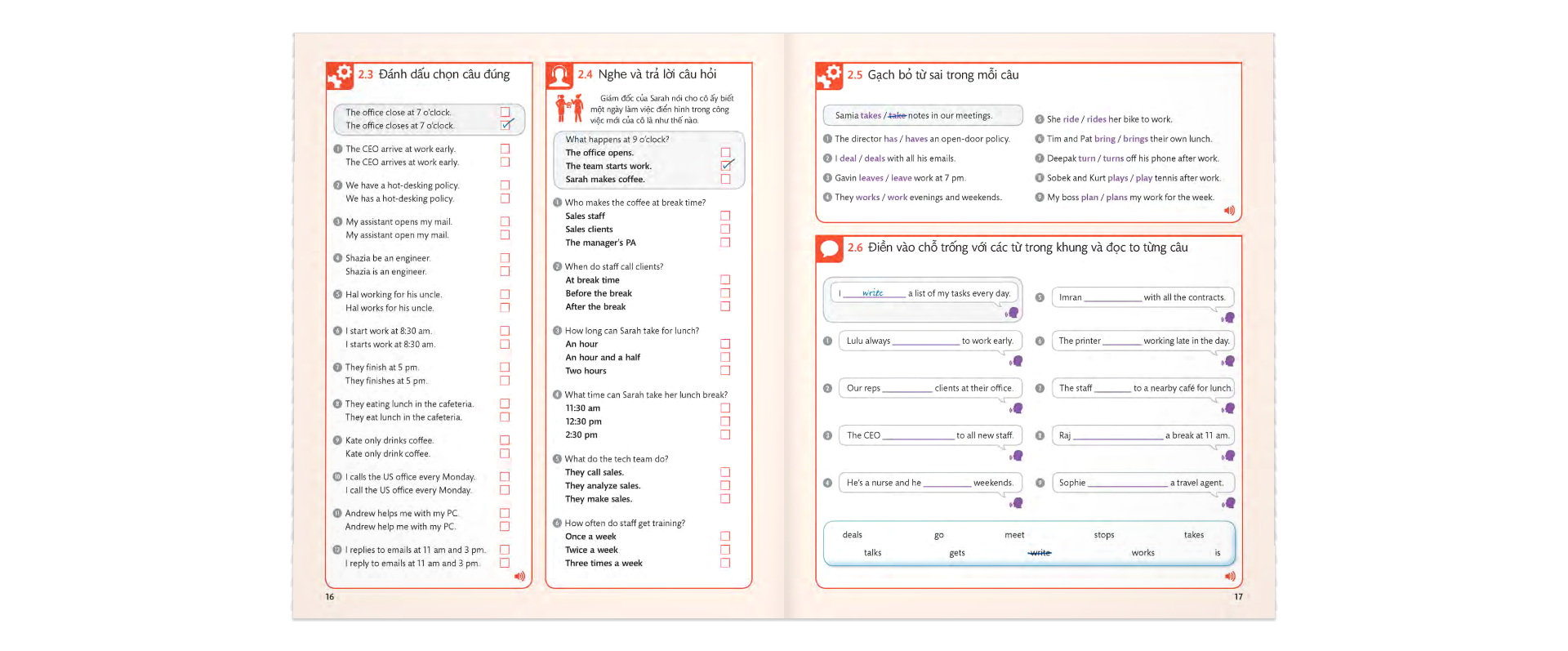 bộ english for everyone - business english - practice book 1 (cd) - Ảnh 9