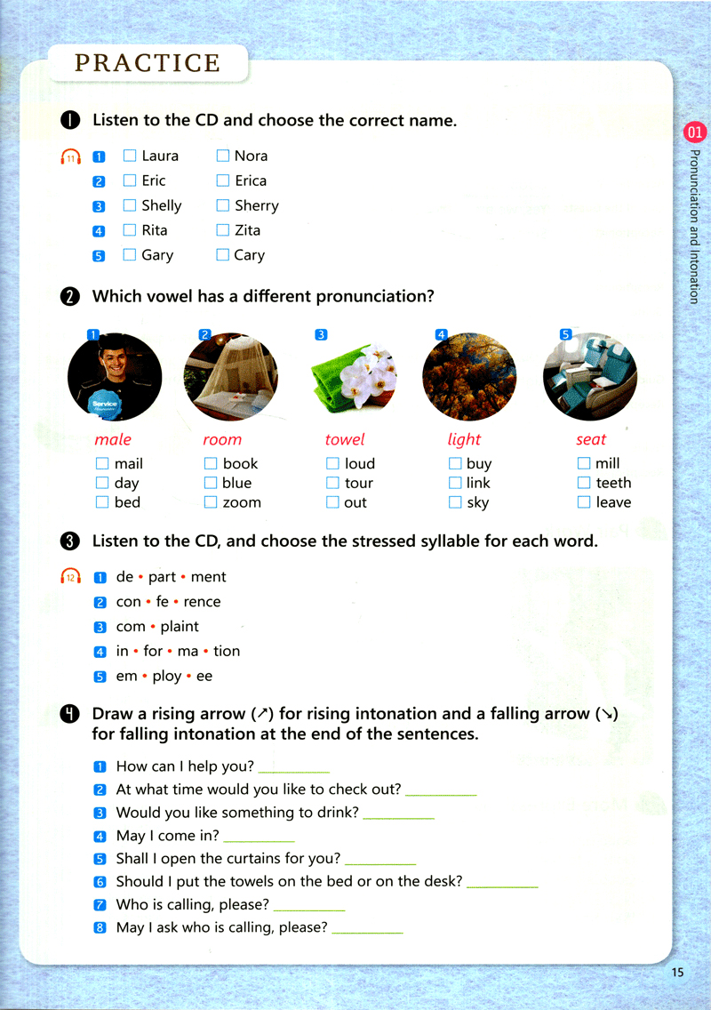 bộ english for tourism and restaurants - book 1 (kèm đĩa mp3) - Ảnh 12