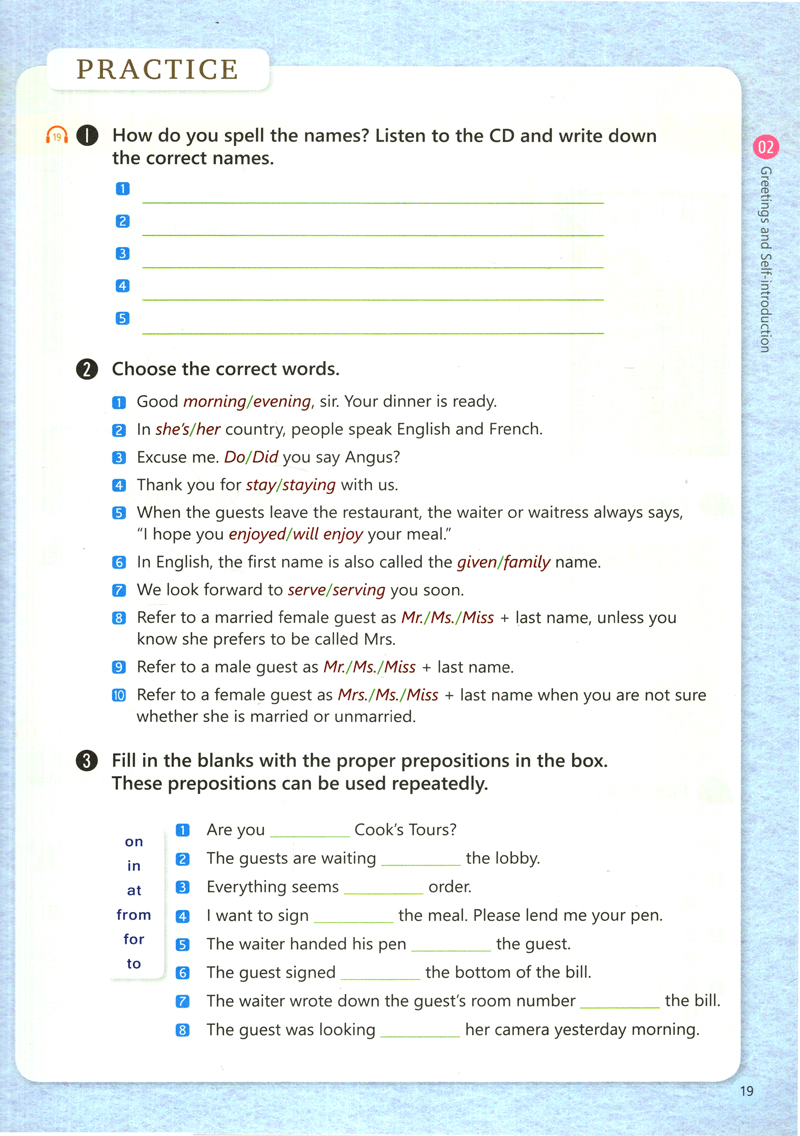 bộ english for tourism and restaurants - book 1 (kèm đĩa mp3) - Ảnh 16