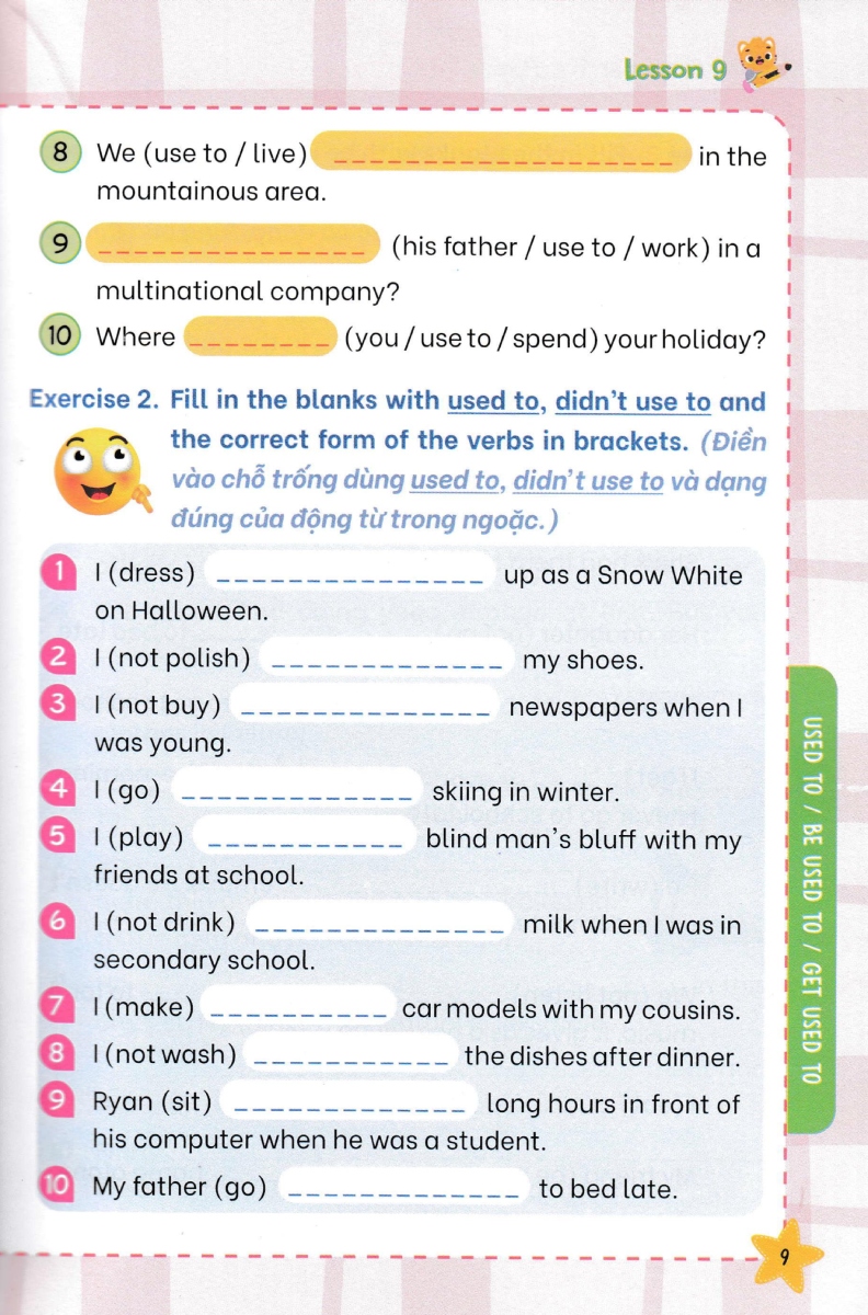 bộ english grammar for flyers 2 - có đáp án - Ảnh 8