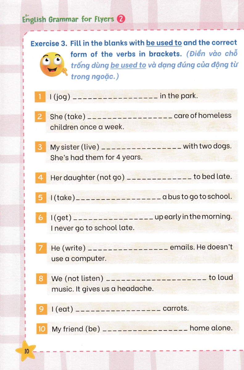 bộ english grammar for flyers 2 - có đáp án - Ảnh 9