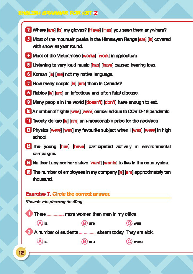 bộ english grammar for ket 2 - có đáp án - Ảnh 10