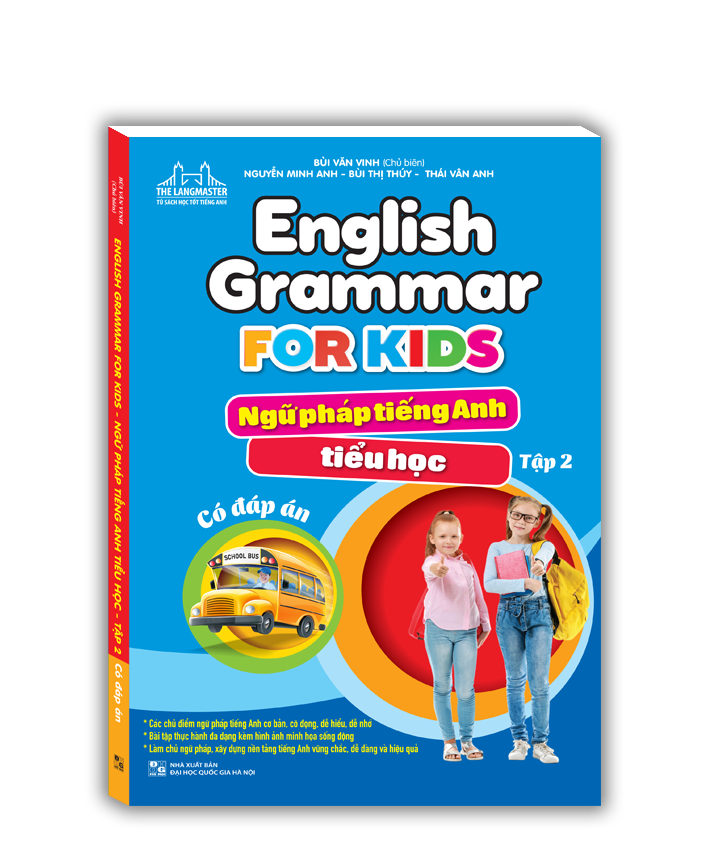 bộ english grammar for kids - ngữ pháp tiếng anh tiểu học - tập 2 (có đáp án) - Ảnh 2