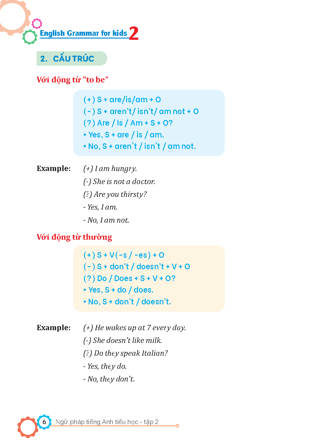 bộ english grammar for kids - ngữ pháp tiếng anh tiểu học - tập 2 (có đáp án) - Ảnh 5