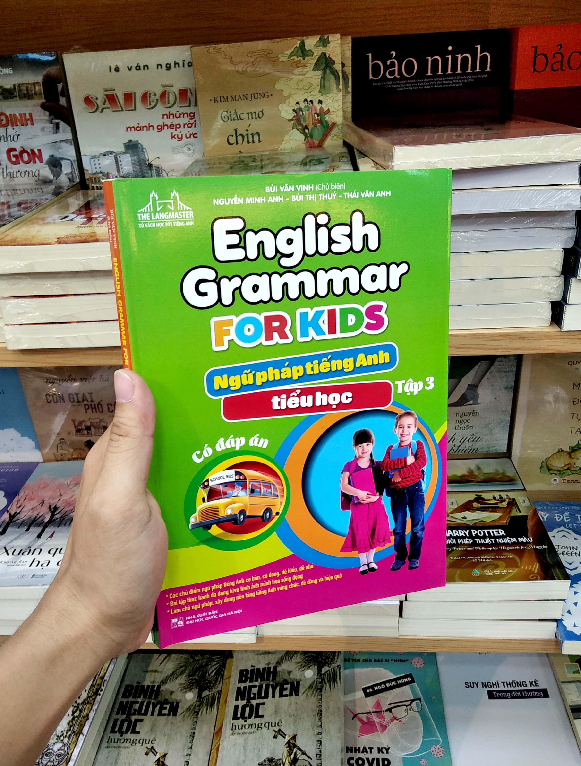 bộ english grammar for kids - ngữ pháp tiếng anh tiểu học tập 3 (có đáp án) - Ảnh 2