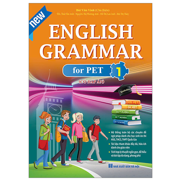 Bộ English Grammar For PET 1 - Có Đáp Án