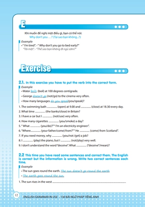 bộ english grammar in use - 130 bài ngữ pháp tiếng anh (tái bản) - Ảnh 13