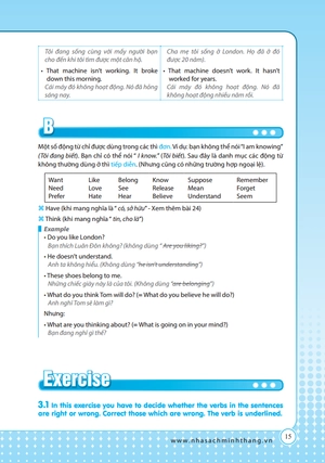 bộ english grammar in use - 130 bài ngữ pháp tiếng anh (tái bản) - Ảnh 16