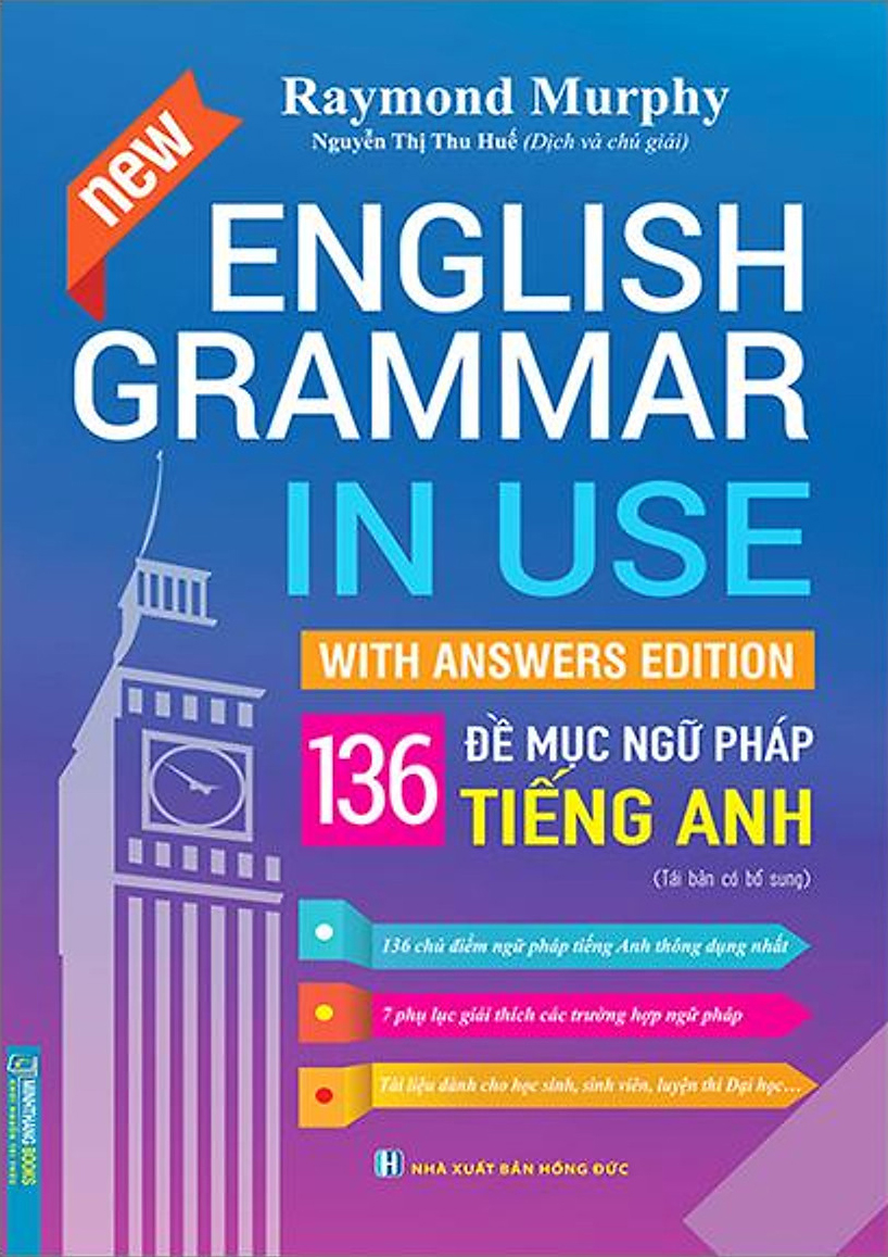 bộ english grammar in use - 136 đề mục ngữ pháp tiếng anh - Ảnh 2