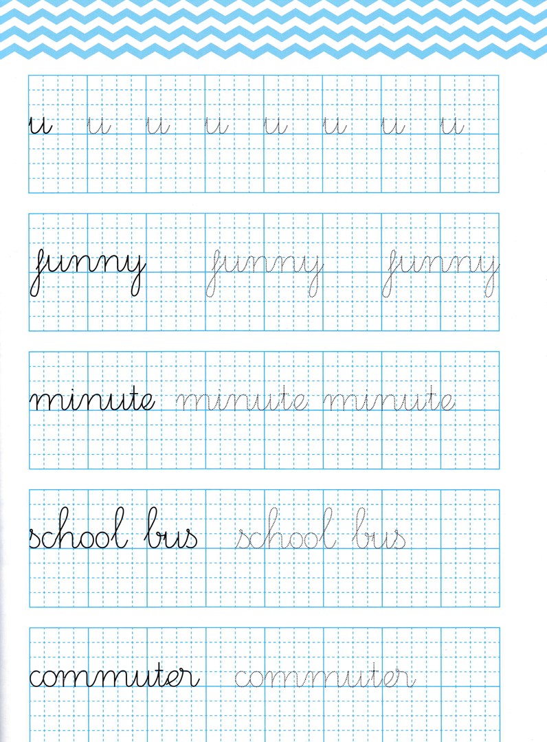 bộ english handwriting - vở tập viết tiếng anh lớp 1 - tập 2 - Ảnh 8