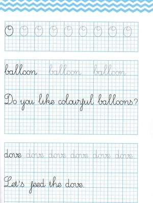 bộ english handwriting - vở tập viết tiếng anh lớp 2 - tập 1 - Ảnh 10