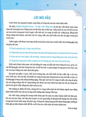 bộ english handwriting - vở tập viết tiếng anh lớp 2 - tập 1 - Ảnh 4