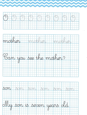 bộ english handwriting - vở tập viết tiếng anh lớp 2 - tập 1 - Ảnh 6