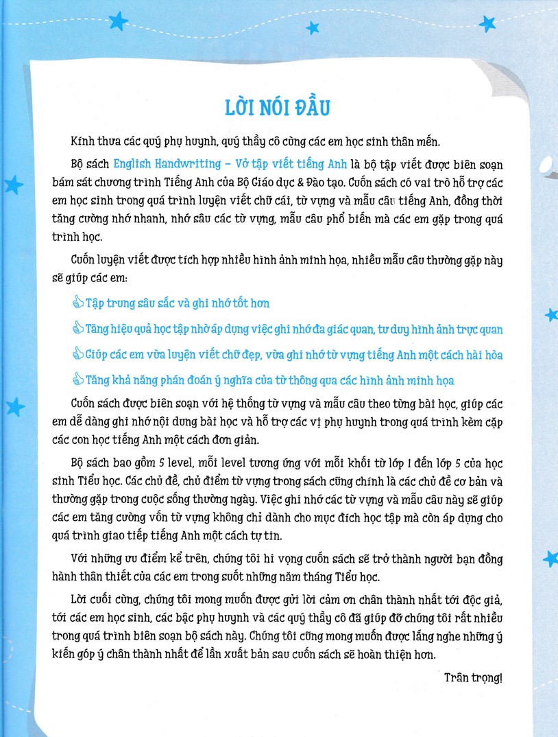 bộ english handwriting - vở tập viết tiếng anh lớp 2 - tập 2 - Ảnh 4