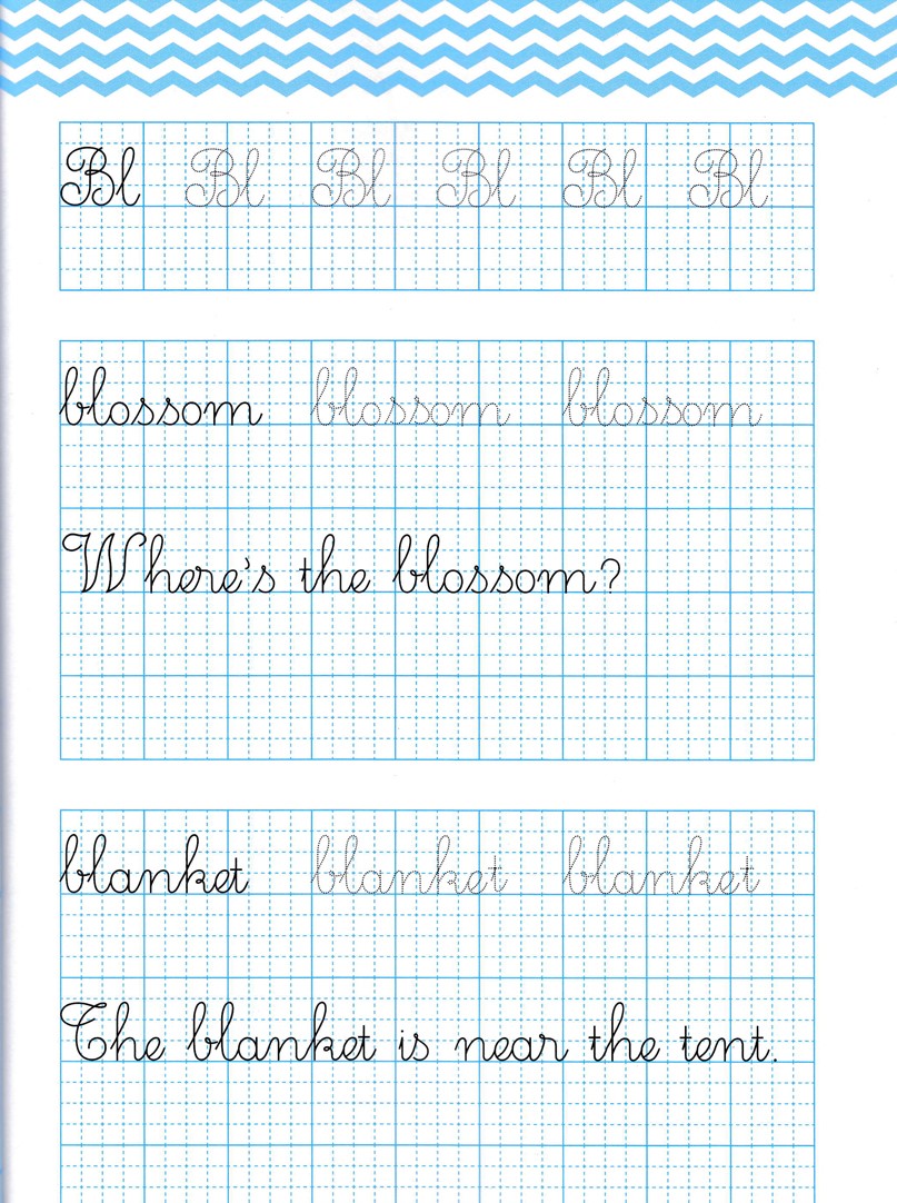 bộ english handwriting - vở tập viết tiếng anh lớp 2 - tập 2 - Ảnh 6