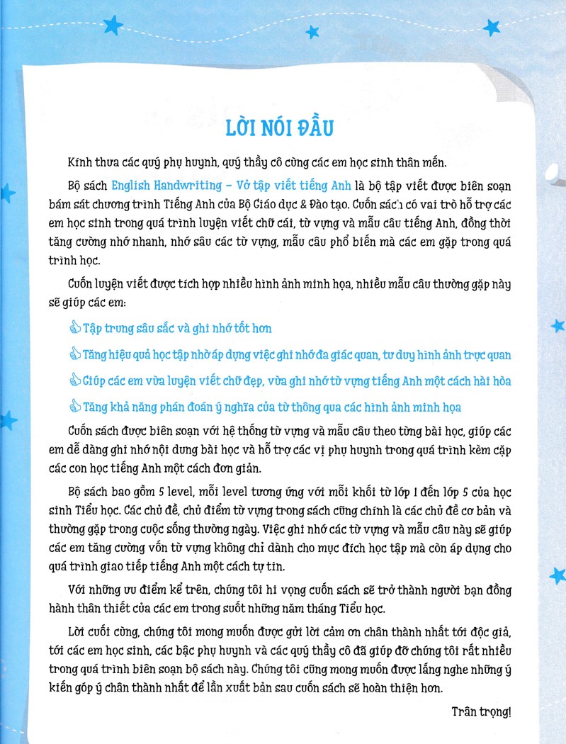 bộ english handwriting - vở tập viết tiếng anh lớp 3 - tập 2 - Ảnh 3