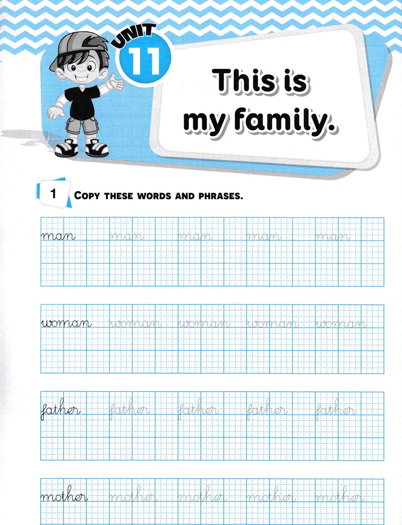 bộ english handwriting - vở tập viết tiếng anh lớp 3 - tập 2 - Ảnh 4