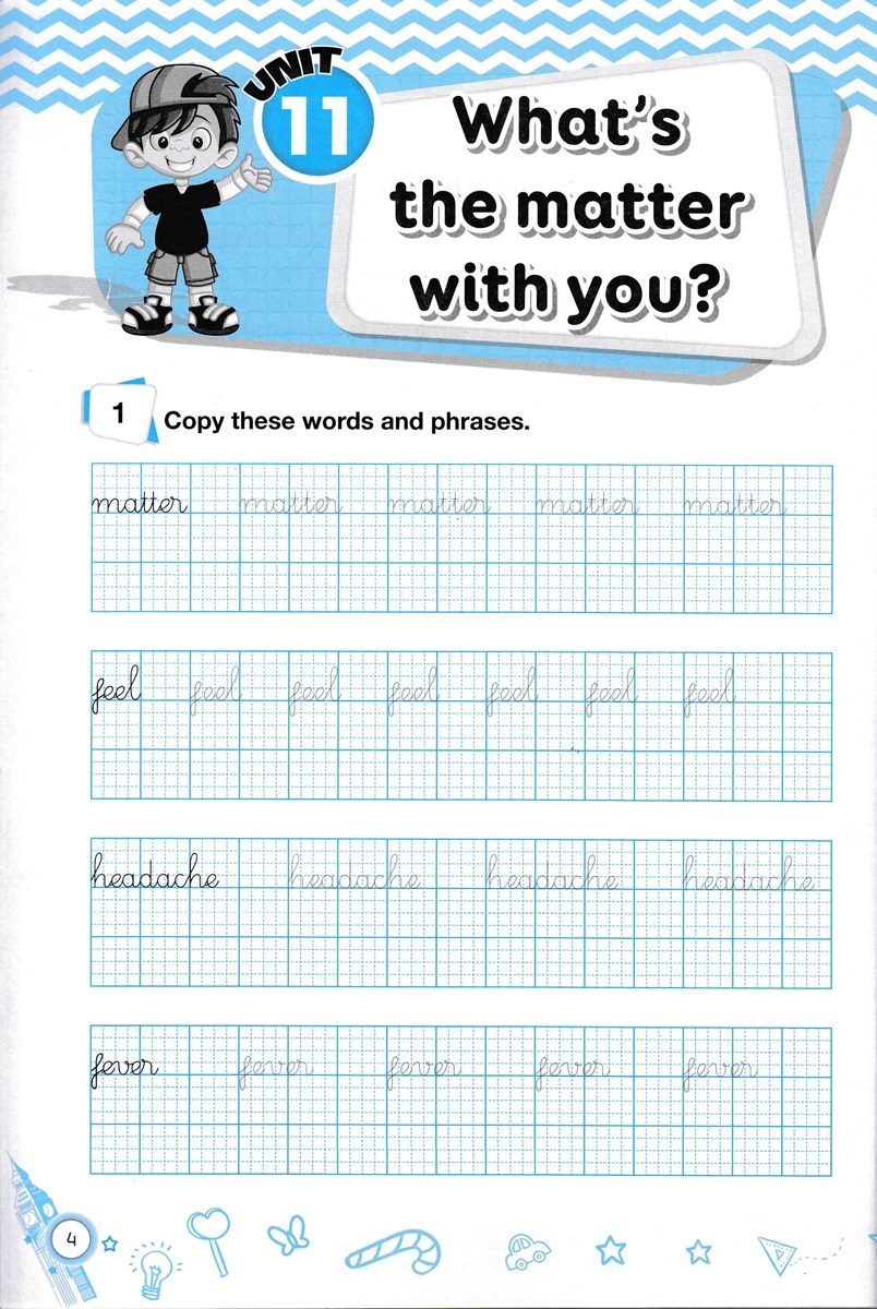 bộ english handwriting - vở tập viết tiếng anh lớp 5 - tập 2 - Ảnh 3